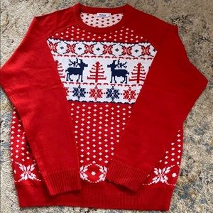 Men’s Christmas sweater size XL EUC